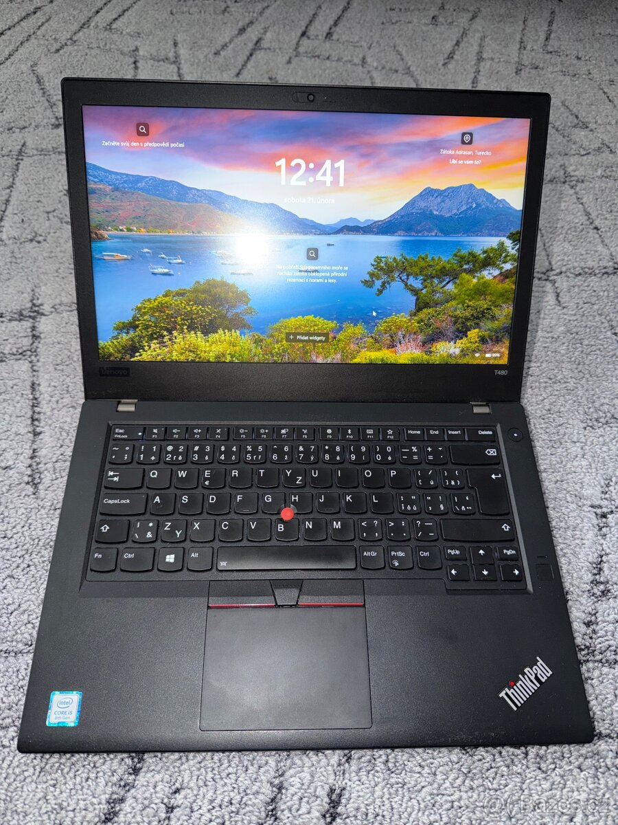 Lenovo T480 - Core i5 - DDR4 - SSD - nová baterie