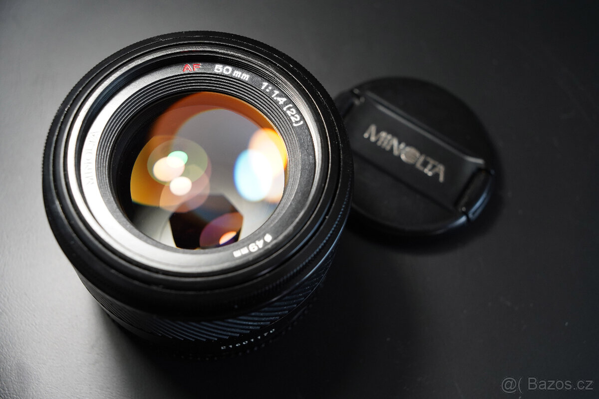 Objektiv Minolta AF 50/1.4 (Sony A-mount)