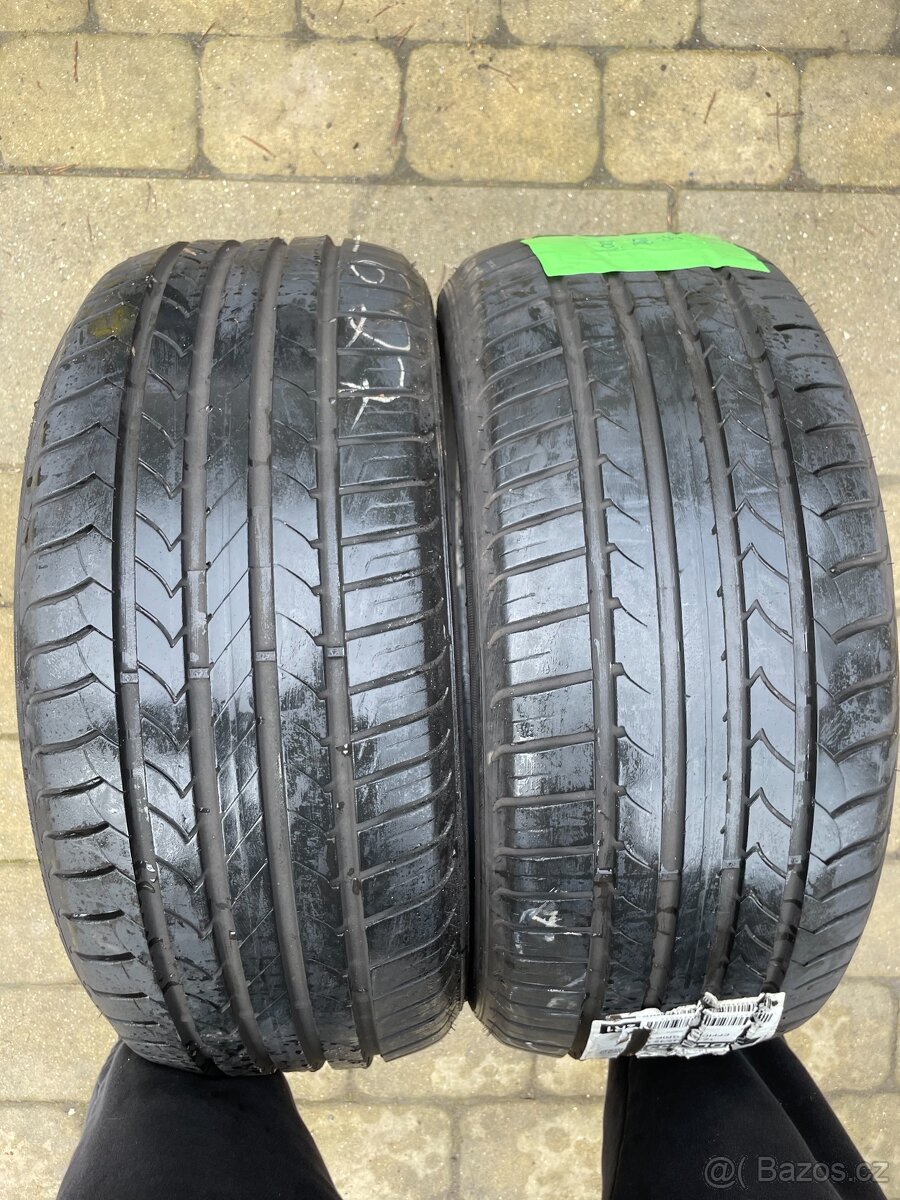Dvě letní pneu 245/45/18 GoodYear
