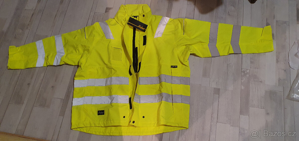 Nová Gore-tex bunda Snickers Workwear 2XL  reflexní