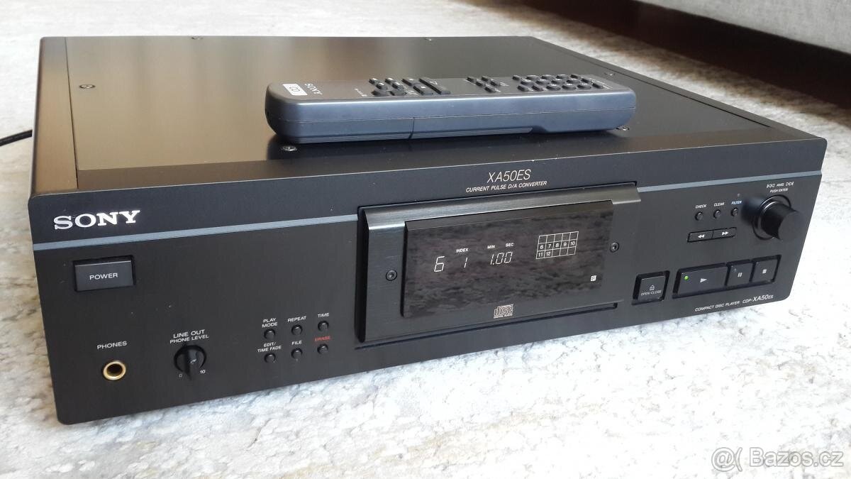 sony xa 50 ---kvalitni cd prehravac vyssi tridy