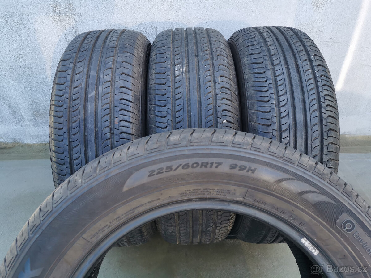 225/60R17 99H letní pneu HANKOOK K415 7,8-8mm