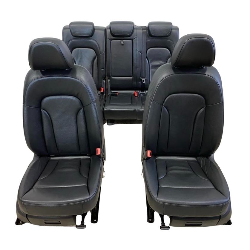 Sedačky černá kůže Audi Q5 8R r.v. 2012