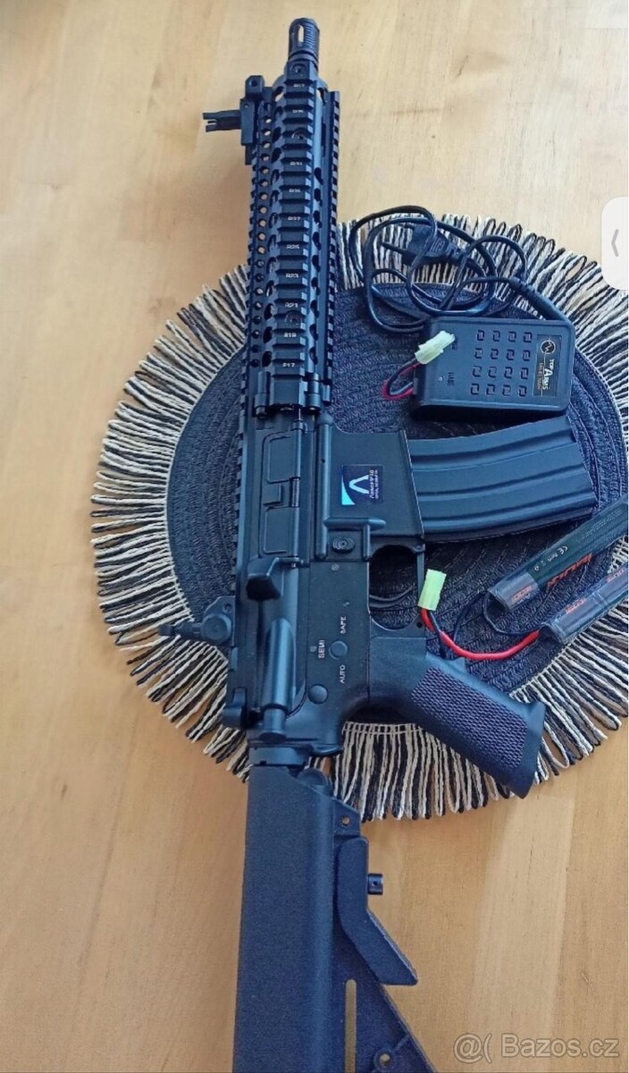 Airsoftová zbraň MK18 MOD1 9” - černá (EC-603)