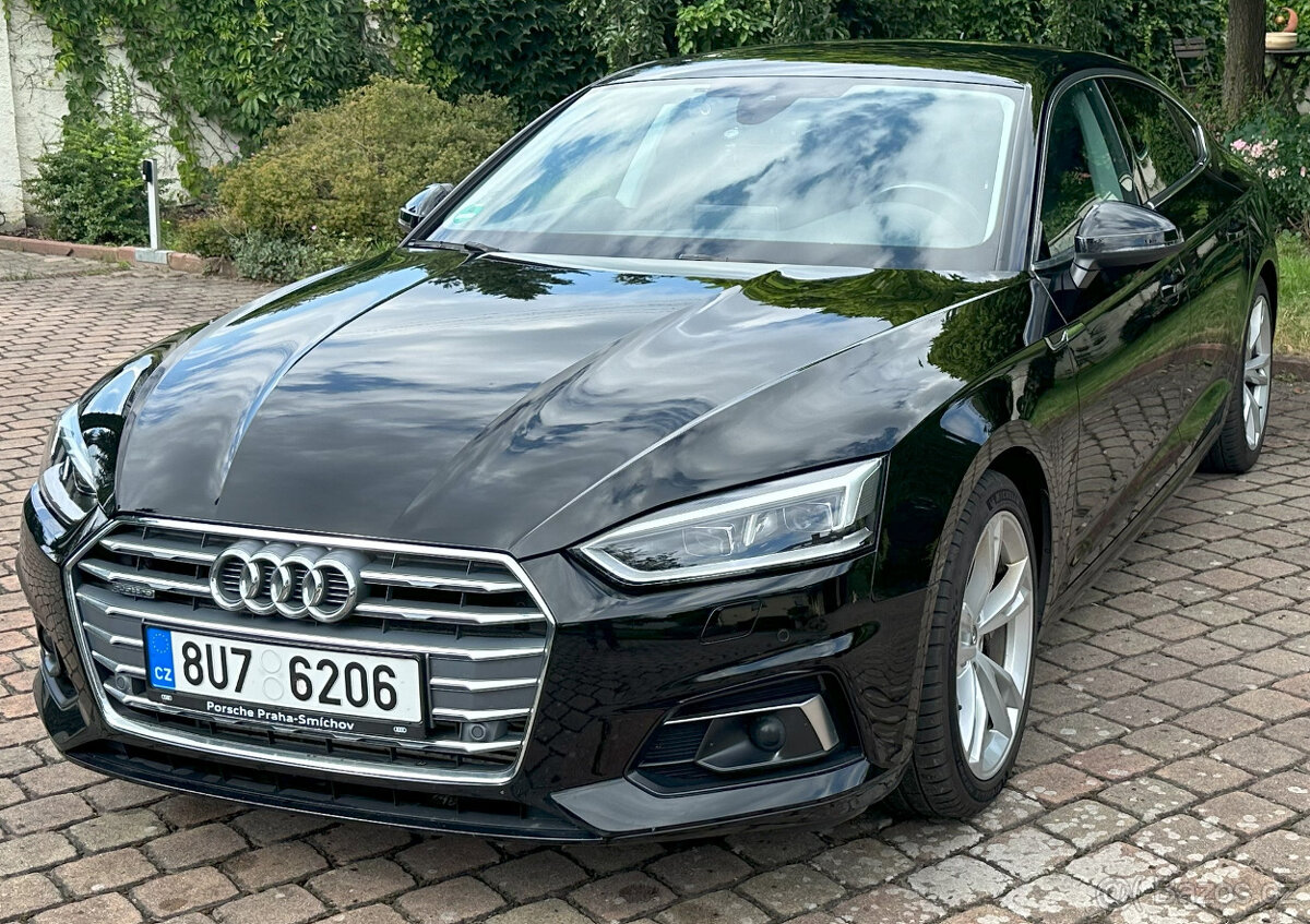 Audi A5 Sportback 45 TFSI, 6/2019, 102 000 km, odpočet DPH