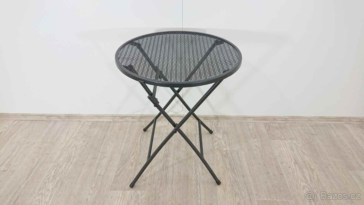 Kulatý skládací zahradní stůl Iowa 60 cm Happy Green