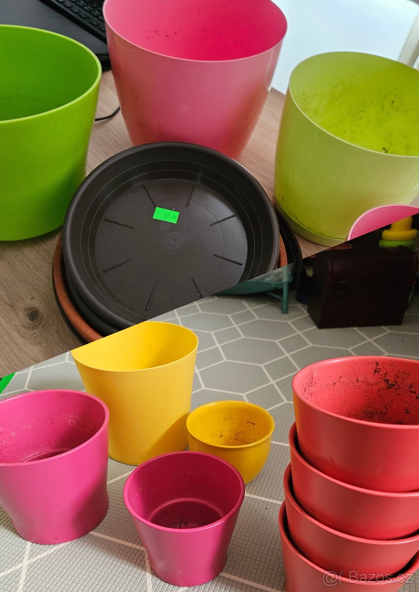 Květináče IKEA, Pepco a různé