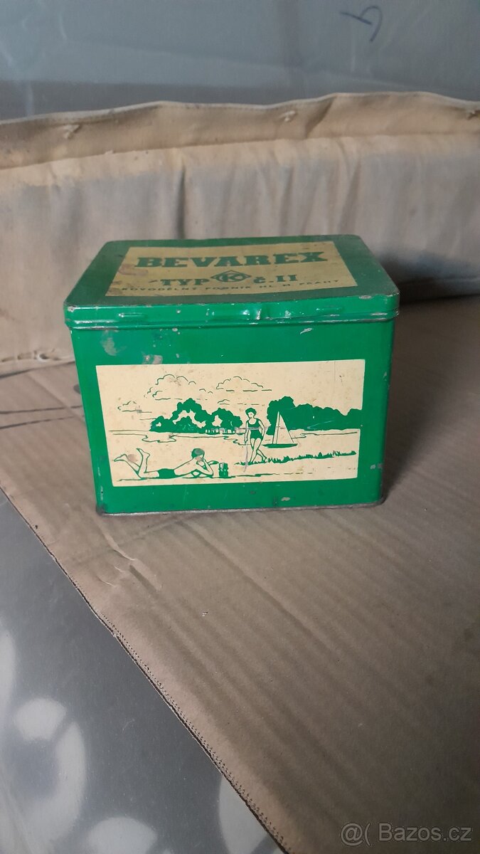 Krabice plechová na benzinový vařič BEVAREX II.