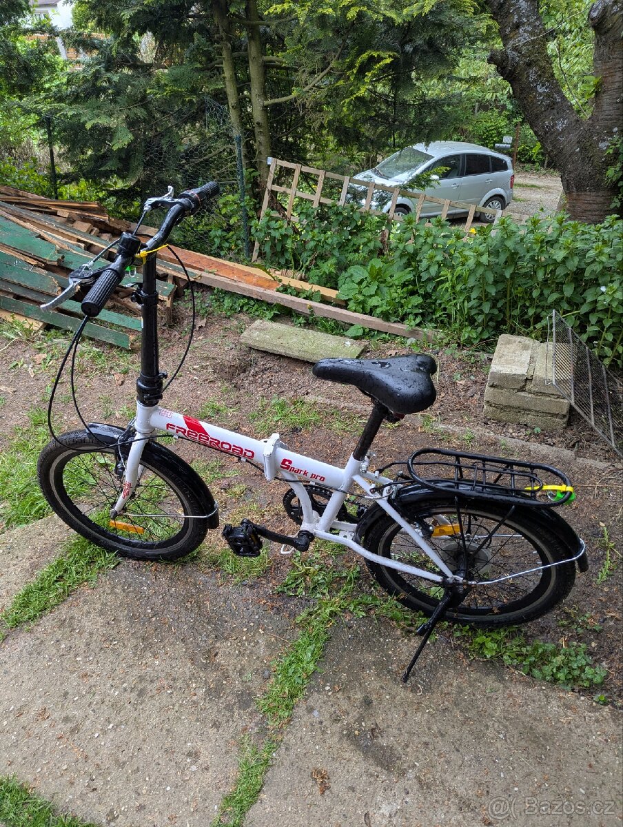 Dětské skládací kolo.