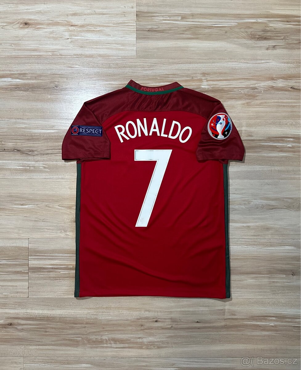 Nike Portugalsko EURO fotbalový dres, Ronaldo