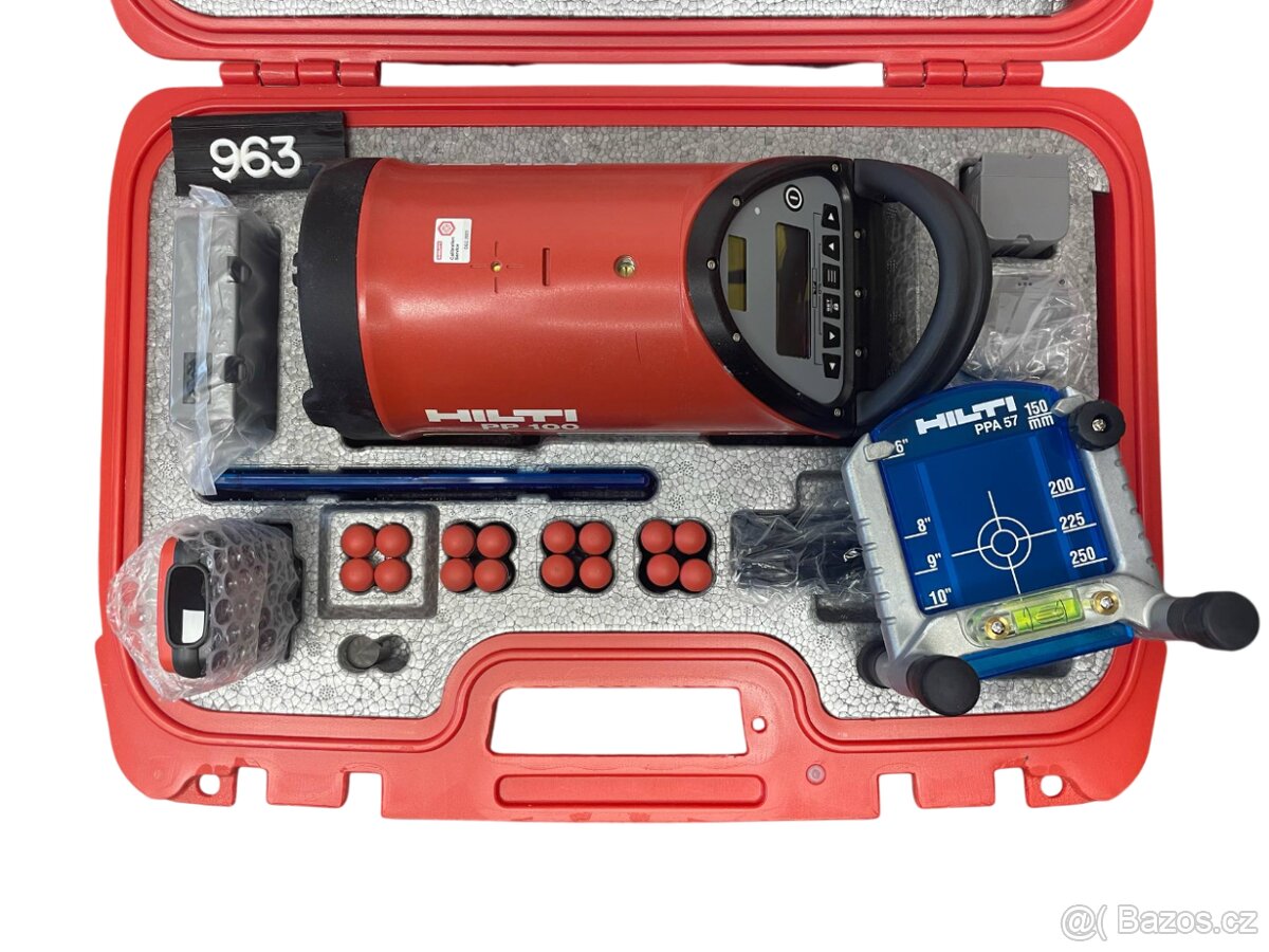 Potrubní laser Hilti PP 100 (stav nového)