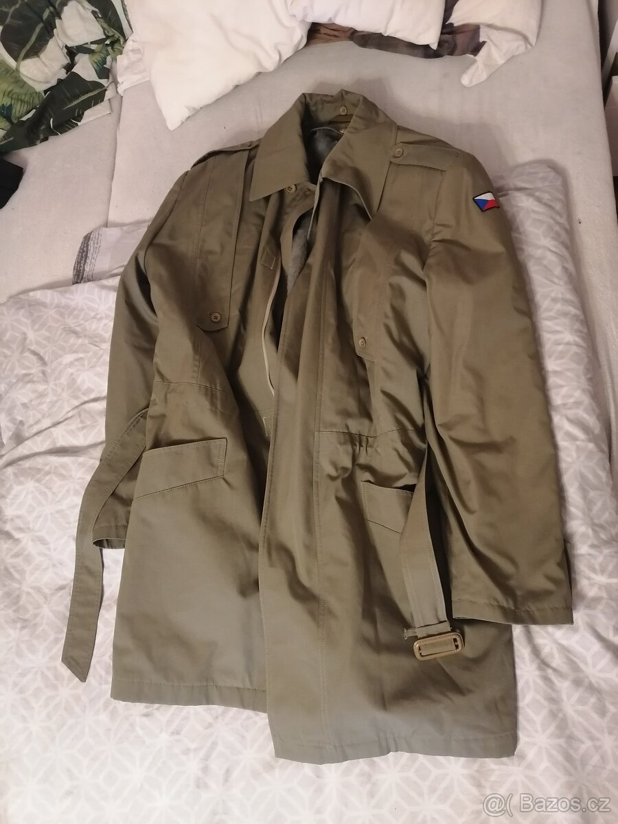 Originální zimní kabát české armády