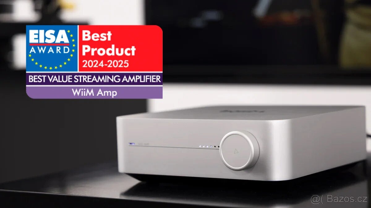 Wiim Amp - HIFI zesilovač/streamer - HDMI ARC
