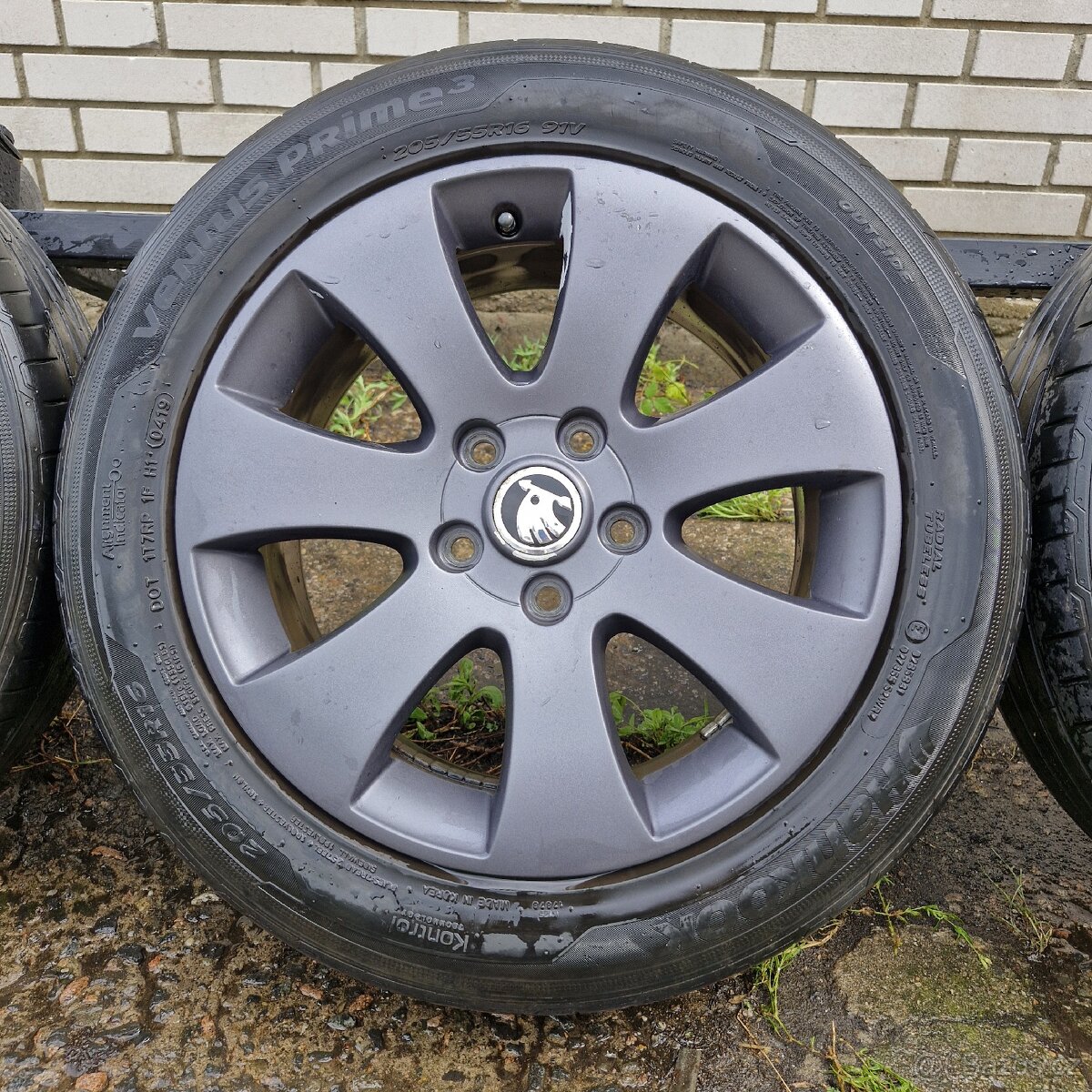 Prodám sadu 4ks. 205/55 R16, 5x112