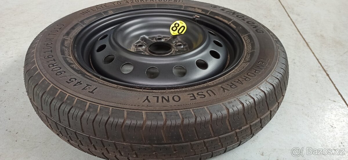 Dojezdové kolo suzuki vitara 135/90r16 5x114,3x60