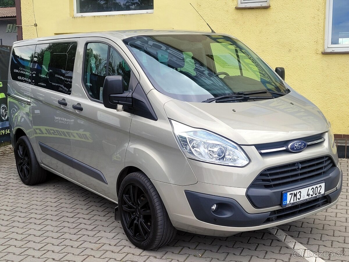 Ford Transit Custom, 2,2 TDCi 8míst, sada kol, DPH