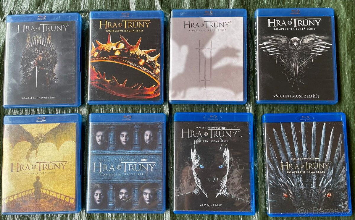 Hra o trůny 1.-8. série + přehrávač Blu-ray Panasonic