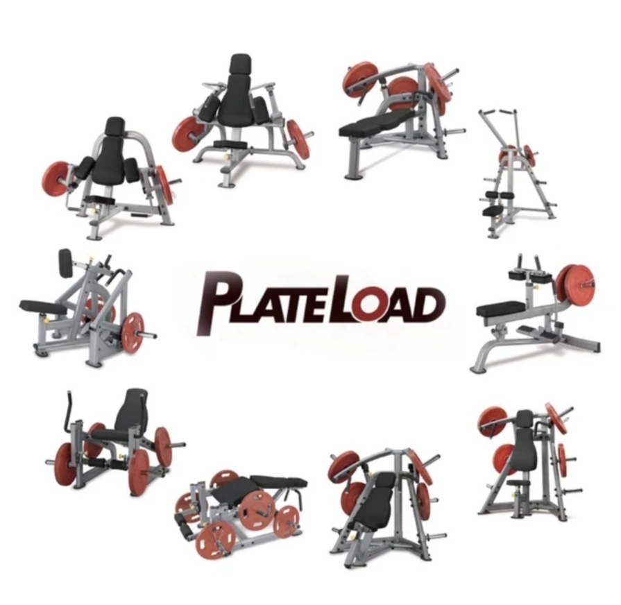 Prodám set 3 kusů strojů Steeflex Plateload