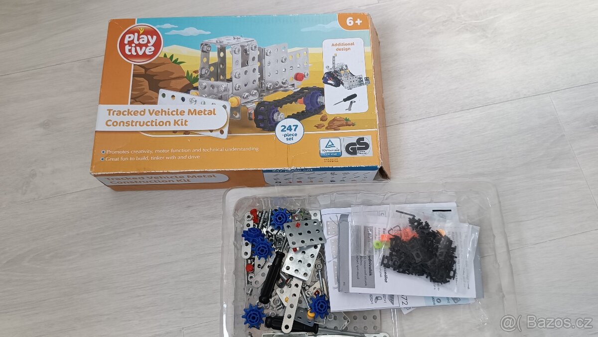 Kovová montovací stavebnice