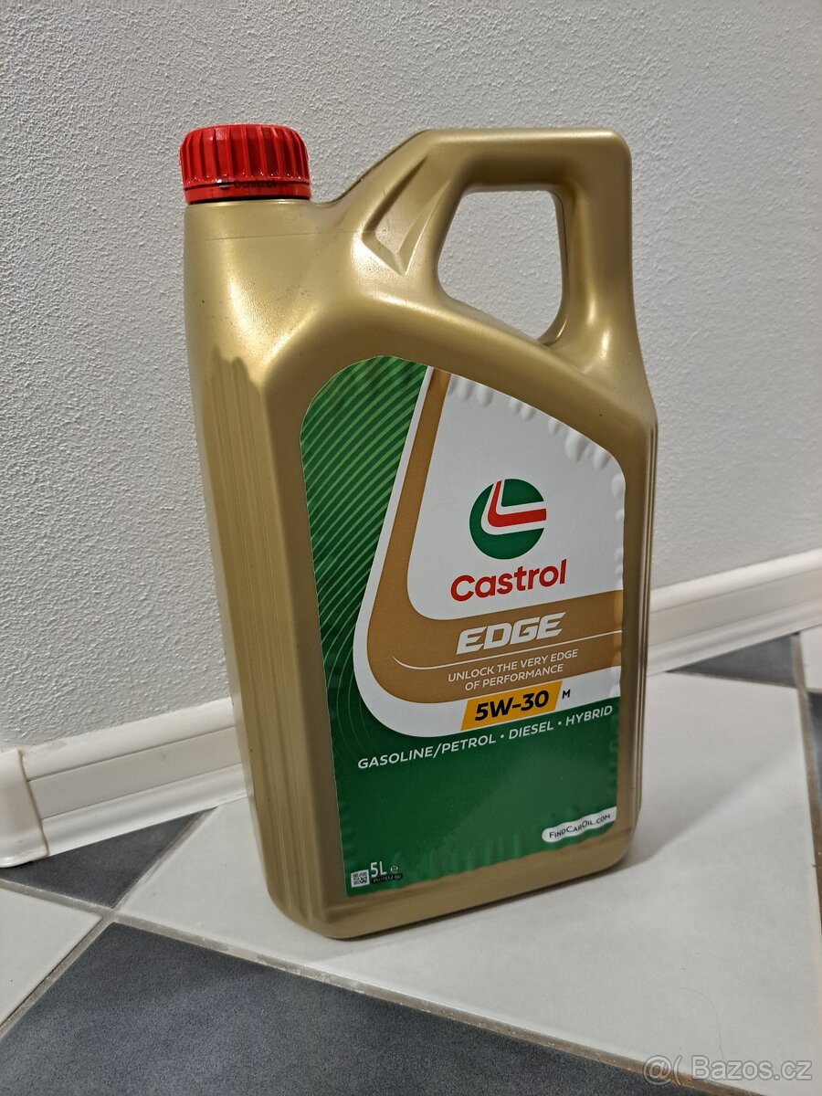 Nový motorový olej Castrol 5W30 M 6L
