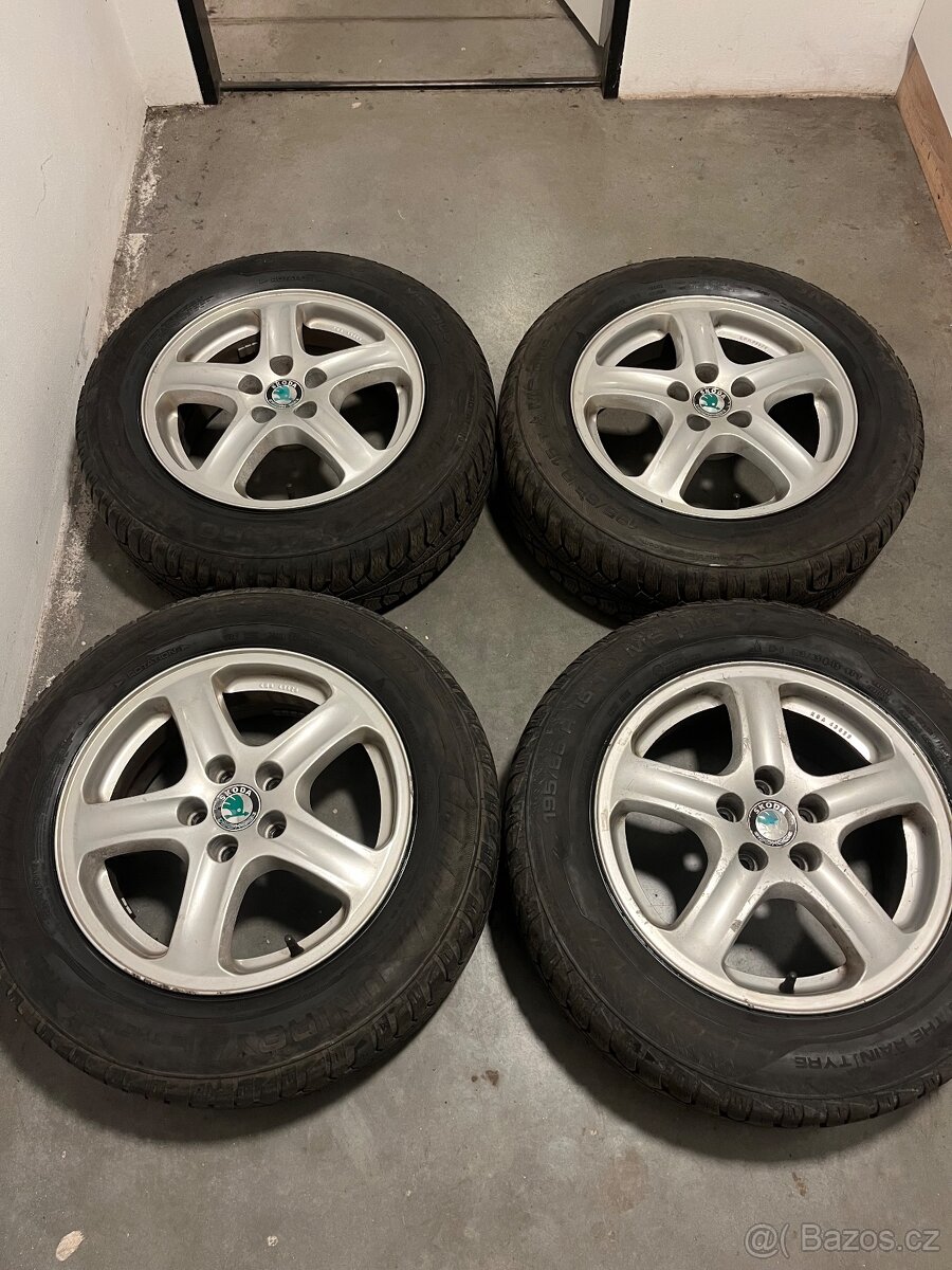 Alu 5x100 r15 Škoda Octavia