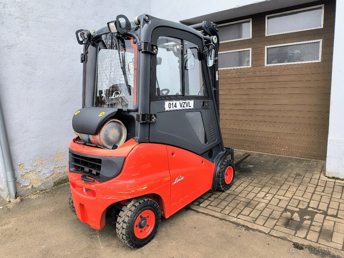 Vysokozdvižný vozík Linde H18T/2014/1,8T/ TOP stav
