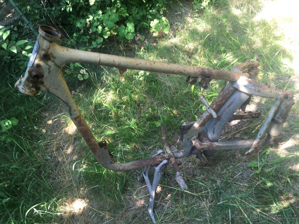 Rám ČZ 125/473 sport s extra nízkým výrobním číslem