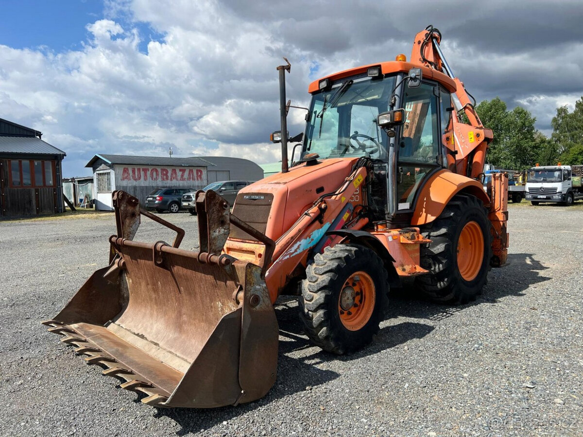Rypadlo nakladač NEW HOLLAND (FIAT KOBELCO BF 100, R.V. 1997