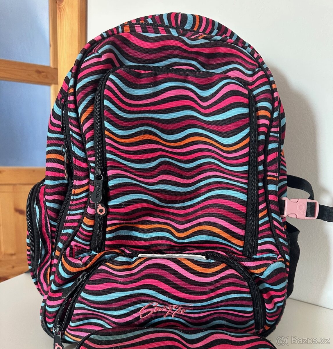 Studentský batoh Topgal s pouzdrem na psací potřeby