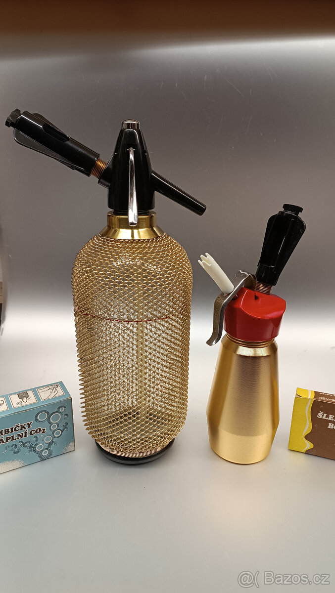 Sifonová a šlehačková láhev