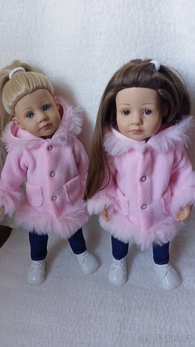 Zimní oblečení na panenky Gotz 36cm-kloubové