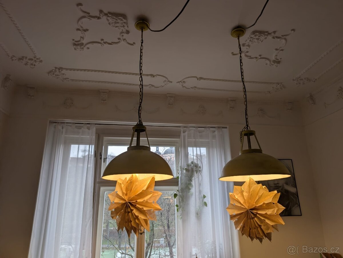 Gert Snel 2x stropní svítidlo