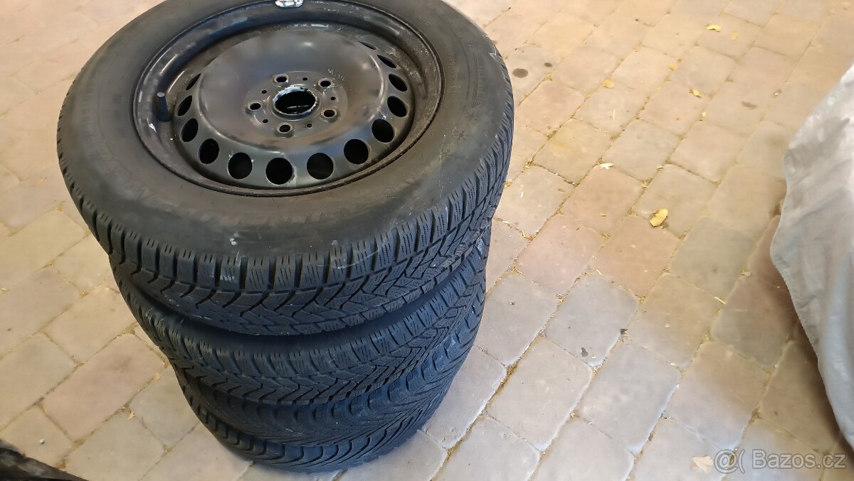 195/65/15 Komplet zimní kola Škoda, VW, Seat, Audi