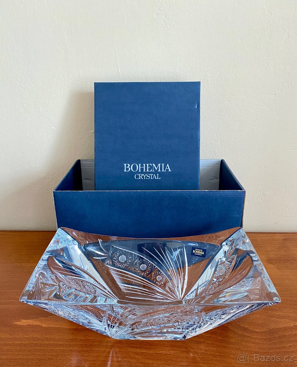 Skleněná mísa Bohemia Crystal