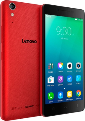 Lenovo A6010 Red + obal/pouzdro zdarma