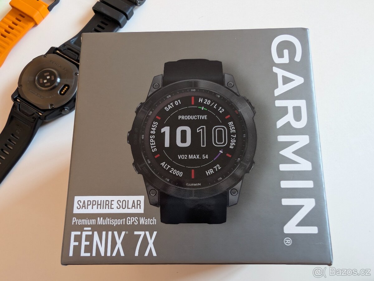 Garmin Fenix 7x sapphire solar