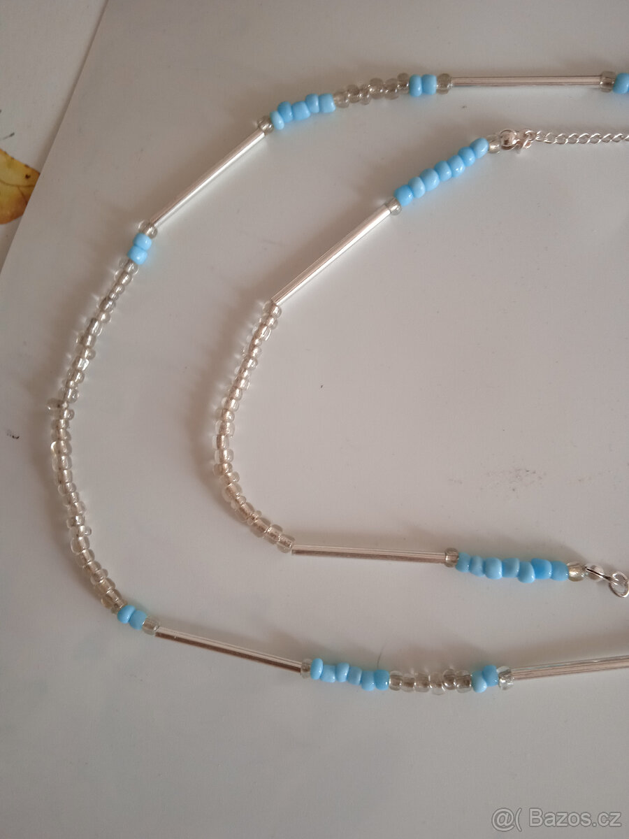 Tyrkysová sada a černé stříbro