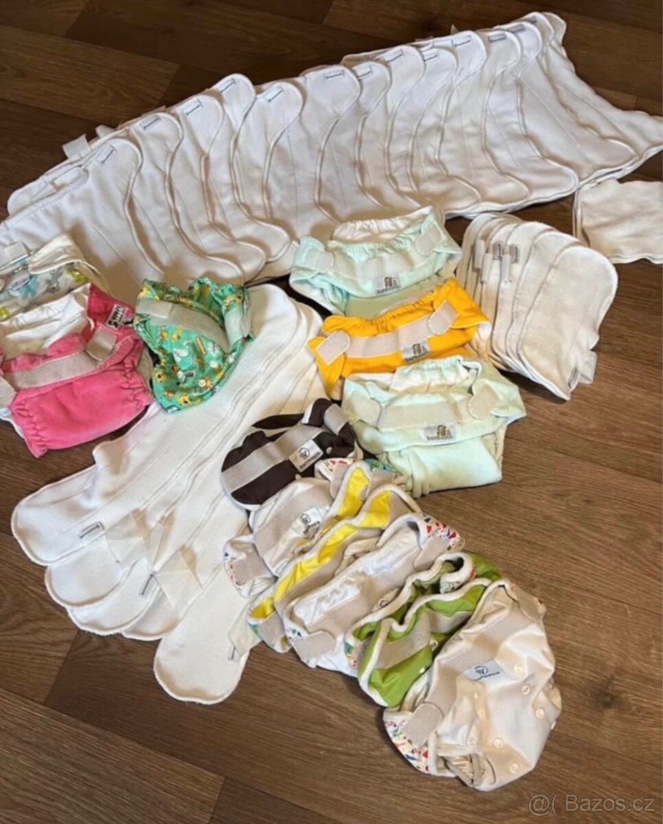 Látkové pleny sada