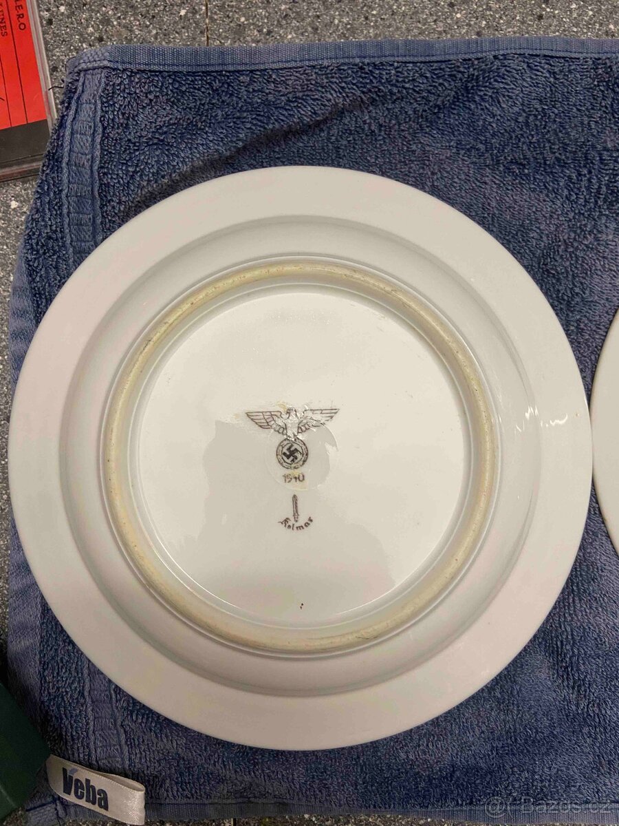 porcelánový talíř Wehrmacht