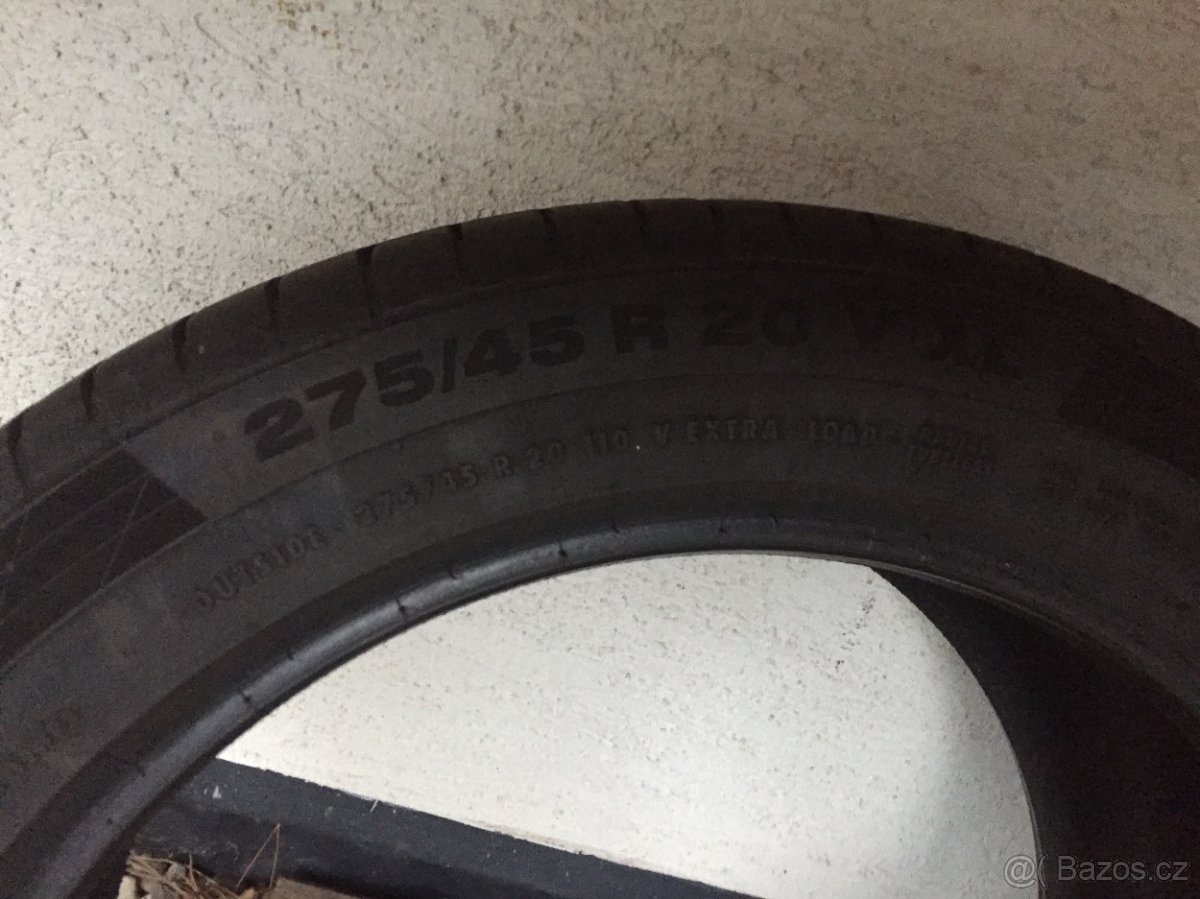 Nová pneu Continental 275/45/r20