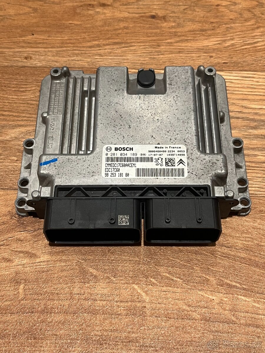 ECU řídící jednotka motoru Bosch - Peugeot Citroen