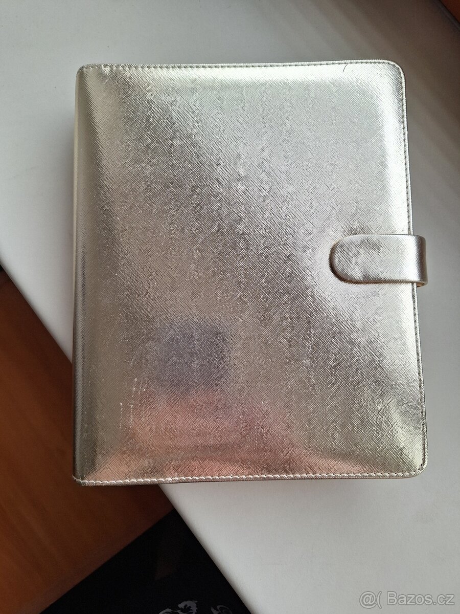 Diář Filofax Saffiano - limitovaná edice Gold 2018