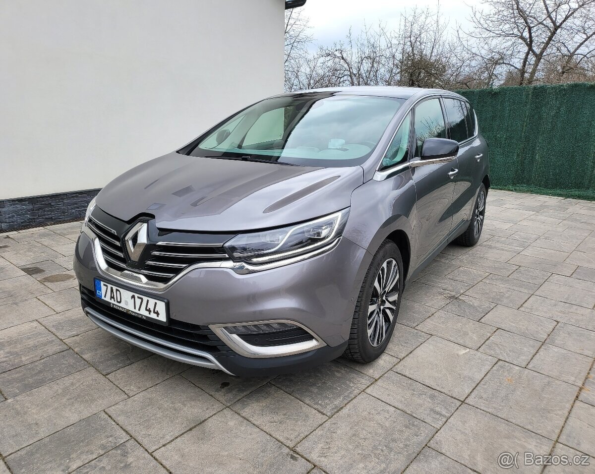 Renault Espace V 1.8TCe 225, 2018, ČR, DPH, Initiale