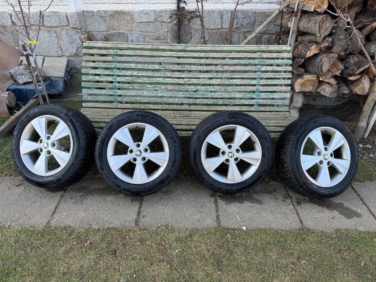 Prodám zimní ALU kola R16