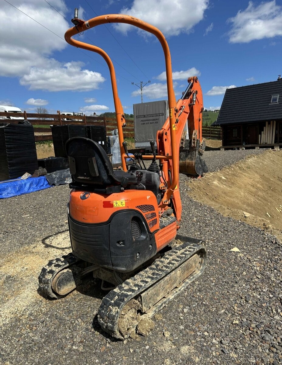 Minibagr bagr Kubota U10 -3 jak jcb,cat,bobcat,