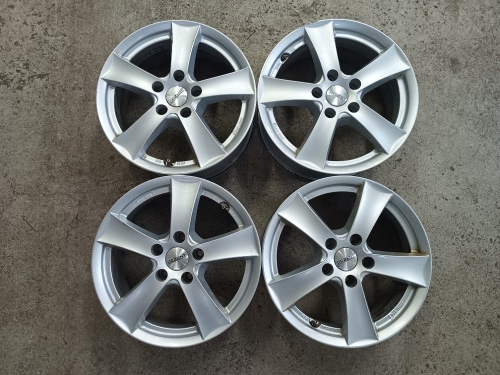 ALU kola DEZENT 16" / ŠKODA, AUDI, FORD, MG, VW / 5x112