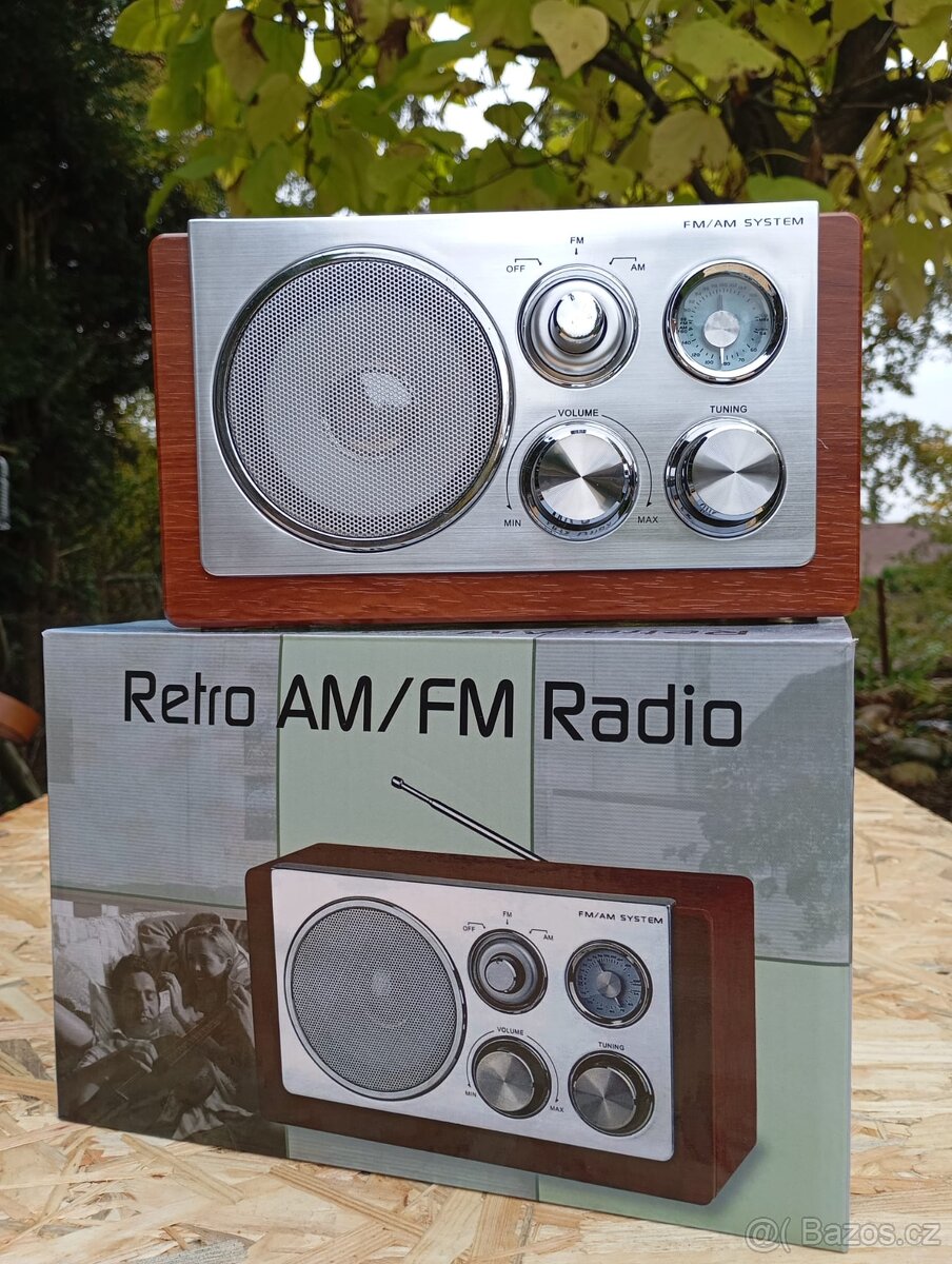 Retro rádio NOVÉ