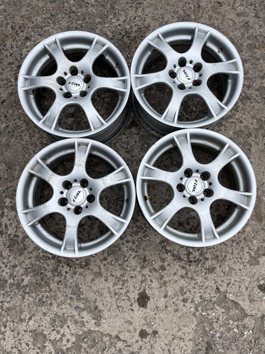 Sada Alu disku Rial 5x100 R15
