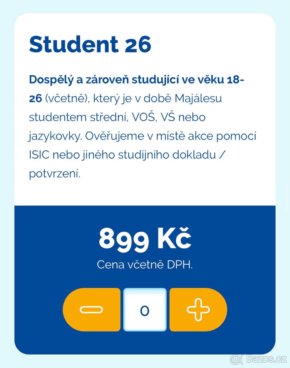 Vstupenka na Májales Brno 10.5.