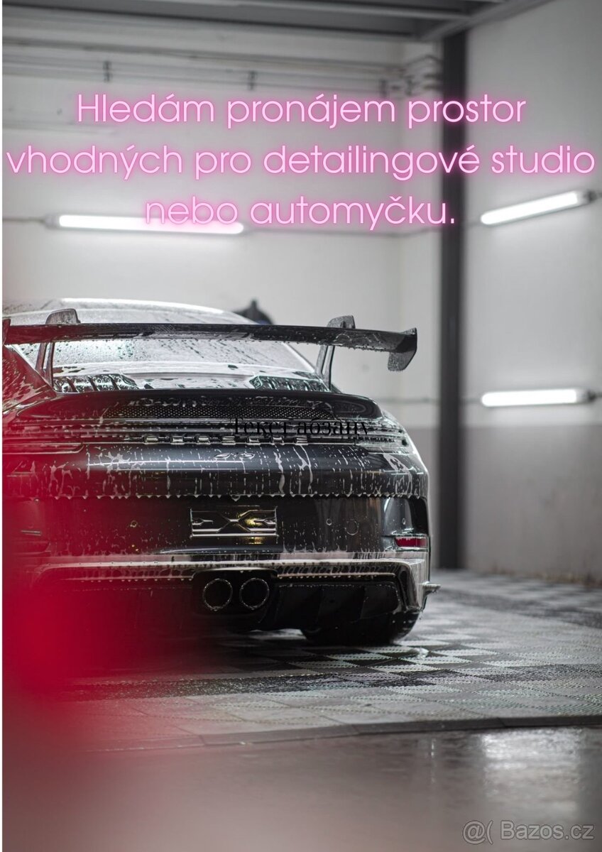 Prostor pro mytí aut